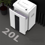 ZSRUIKJN Shredder 20L Commercial Class 5 Confidential Document Paper Office Supplies