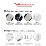 Hotel Wall Mount Hair Dryer for Bathroom with Night Light, 110V, Quiet, Overheat Protection, Negative Ion Technology