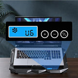 Multi Level Adjustable Silent LCD Screen Notebook Cooling Device