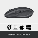 Logitech MX Anywhere 2S Bluetooth Edition Compact Wireless Mouse