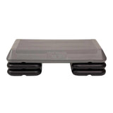 Freestyle STEP Exercise Step Platform, Circuit Size Stepper for Exercise at Home with 4 Stackable Risers for Height Adjustments