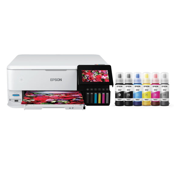 Epson EcoTank Photo ET-8500 Wireless Color All-in-One Supertank Epson