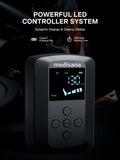 Medisana Leg Compression Massager for Circulation & Pain Relief, Cordless Air Compression Boots with Customizable Modes, Intensities, Timer, Professional Leg Massager for Athletes Christmas Gifts