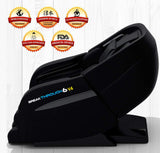 Medical Breakthrough 6 v4 Recliner 3D Massage Chair | Zero Gravity with Heating | Deep Tissue Shiatsu Full Body Massager | Yoga Stretch | Pain Relief | Full Foot Massager | Perfect Luxury Gift (Black)