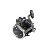 Okuma Magda Pro Line Counter Levelwind Trolling Reel, Small, Black/Silver, MA-20DX