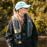 BLUESTORM Stratus 35 Inflatable Life Jacket PFD for Adults (Max5 Camo) | US Coast Guard (USCG) Approved Automatic Self Inflating Life Vest Preserver with Manual Ripcord