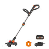 WORX 3 in 1 Cordless String Trimmer/Lawn Edger/Mini Mower, 13" Electric Weed Wacker with Command Feed, 20V Weed Eater with Brushless Motor, 4.0 Ah Battery & Charger Included, WG173