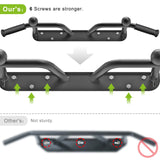 Kipika Heavy Duty Wall Mounted Pull Up Bar, Ball Finger Grip Training, 1 3/10" Durable Steel Tubing, 5 Hand Grip, 38" Wide, 6" Wall to Bar Spacing, More Stable 6 Hole Kipika