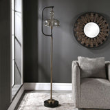 Uttermost Elieser - 1 Light Industrial Floor Lamp
