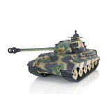Heng Long US in Stock 2.4G 1/16 Tk7.0 Plastic RTR RC Tank Toys - German King Tiger - Shooting BB