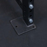 Titan Fitness T-3 Series Black Short Power Rack, 36in Depth, 1,100 LB Capacity Cage for Weightlifting and Strength Training