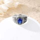 Oseew 2027 Men Custom Pattern Graduation Ring Gift Box Style1