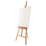 Mabef M/11 Wooden Lyre Easel, Adjustable Indoor Artist Easel, Beech Wood, Holds Up to 22 lbs, Height Adjustable Canvas Support