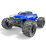 Redcat Racing Volcano 16 1/16 Scale RC Monster Truck – Electric Remote Control Car with 4WD, LED Lights, 2.4GHz Radio, 2 Rechargeable Li-Ion Batteries & Charger - Blue
