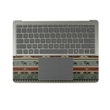Phone Skin Compatible with Microsoft Surface Laptop 13.8" 8th Edition (2026) - Cabin Stripes - Premium 3M Vinyl Protective Wrap Decal Cover - Easy to Apply | Crafted in the USA by MightySkins