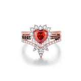 Oseew 2027 Senior Graduation Gift Ring for Women High School (Rose Gold)