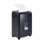 2 Sheet High Security Micro Cut Paper, Credit Card and CD Shredder with 6 Gallon Easy Emptying Bin, Casters