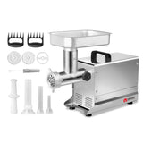 Stainless Steel Electric Meat Grinder, 0.4 HP 300W | Ideal for Commercial and Regular Use Valley Sportsman