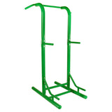 Stamina Pull Up Bar Tower & Dip Station, Free Standing Outdoor Home Gym Equipment, Green Stamina