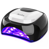 MelodySusie Professional Metal Base UV Nail Lamp, S-Pro27T Fast Curing Nail Dryer with 3 Timers & Smart Sensor for Salon Cures All Gels, Especially Hard, Extension, Acrylic & Chrome Gel Polishes