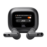 True Wireless Noise-Cancelling Closed-Stick Earbuds, 48Hrs Total Playback, Wireless Charging, 6 Mics  (Black) JBL