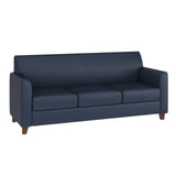 Flash Furniture Hercules LeatherSoft Sofa, Navy