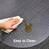 Carpet Chair Mat, Medium-Pile, Clear