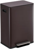 Magic Infinity Edge 60 Liter / 16 Gallon Rectangular Hands-Free Extra Large Kitchen Step Trash Can
