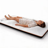 SES Full Body Massage Mat Twin XL, Heated Airbag Massage Mattress Pad, 3 Modes 3 Heat Levels, Memory Foam Massaging Pad for Bed Home Use