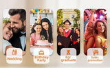 Aookely Sefie Mirror Photo Booth Machine with Camera and Printer