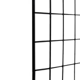 Amazon Basics 6-Cube Wire Grid Stackable Storage Organizer, Metal Shelving Unit, No-Tool Assembly, 26"W x 38"H x 12.6"D, Black