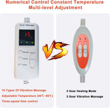360° Whole Circle Heat Sauna Belt Abs Sculptor Vibration Massager Fast Heating Stomach Cellulite Removal Waist and Abdominal Trainer Lower Back Pain Relief Body Shape ab Toner Machine Belly Exercise