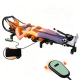 Electric Full Body Traction & Stretch Machine,Decompression Table with Remote for Lumbar Stretching, Flexibility Training, Mobility Support,Stretches The Back, Ankle, Knee, and Hip