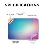 Laptop Skin Compatible with Apple MacBook Neo - Vivid Fog - Premium 3M Vinyl Protective Wrap