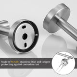 Bathroom Hardware Set 10 Pieces, Stainless Steel Towel Bar Set Includes 2 Packs 16 inch Towel Bar Hinmood