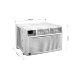 Kenmore KM8K-R 8,000 BTU Window Air Conditioner for Medium Rooms up to 350 Sq. Ft. – Quiet Cooling, Remote Control, Easy Install, Digital Display, 3 Fan Speeds, Energy Efficient, Washable Filter
