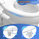 Slim Bidet Attachment for Toilet - Dual Nozzle (Frontal & Rear Wash SAMODRA