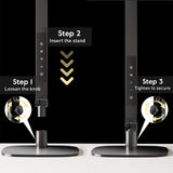 LitONES LED Desk Lamp for Home Office, Eye-Caring Diffused Desk Light, 3 Color Temperature 10 Brightness Computer Light, Dimmable Desk Light with Memory & Timer Func, Metal Swing Arm Table Lamp