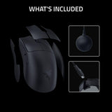 Razer Viper V4 Pro Wireless Esports Gaming Mouse, 49g,180Hr Battery, Black