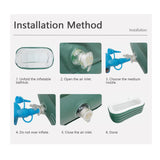 Bathtub Portable Bathtub Inflatable with Electric Air Pump for Soaking XUFOPLY