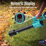 YARDCARE Electric Cordless Leaf Blower with Battery and Charger, 5-Speed + Turbo Mode, 4.0Ah Lightweight Battery Powered Powerful Blower for Blowing Leaves