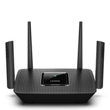 Linksys AC3000 Smart Mesh Wi-Fi Router for Home Networks, MU-MIMO Tri-band Wireless Gigabit Mesh Router, Fast Speeds of up to 3.0 Gbps, Coverage of up to 3,000 Sq Ft, Up to 25 Devices MR9000 (Renewed) Linksys