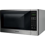 Panasonic Compact Microwave Oven with 1100 Watts of Cooking Power, Sensor Cooking, Quick 30sec and Popcorn Button, 1.3 cft