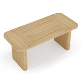 Tribesigns 5ft Conference Table, Modern Rectangular Meeting Seminar Table with Double Pedestal