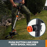 WORX 20V GT Revolution 12" 4.0Ah Cordless String Trimmer & Turbine Leaf Blower Power Share Combo Kit - WG930.3
