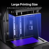 Saturn 4 Ultra 16K Resin 3D Printer, 10" 16K Mono LCD Resin Printer with Smart Mechanical Sensor, Heated Resin Tank