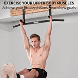 Shnlie Joist Mounted Pull Up Bar, Ceiling Mount Chin Up Bar for Home Gym, Beam, Rafter, 42" Wide Bar, Easy installation Shnlie