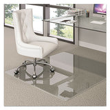 deflecto Premium Glass All Day Use Chair Mat - All Floor Types, 48 X 60, Rectangular