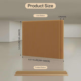 Portable Folding Paper Room Dividers - Easy Setup Privacy Partitions for Dorms, Offices, Studios & Exhibits - Stylish Cactus Brown Design, Folds Flat for Easy Storage