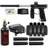 Maddog Empire Mini GS Paintball Gun Marker Advanced HPA Kit - Black/Silver
